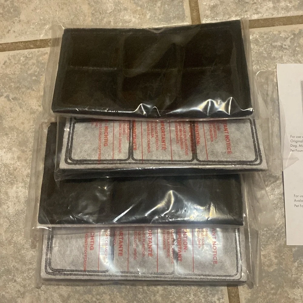 NEW bundle of 4, PetSafe Carbon Filters, Dog & Cat Water Fountain Filters